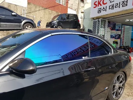 울산썬팅, BMW 328ci컨버터블 켈란 카멜레온CR 컬러썬팅으로 여름 준비합니다