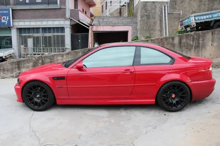 울산썬팅 시공 전문점에서 BMW M3 E46 미러반사썬팅 시공
