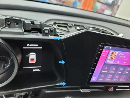 아반떼 CN7 하이브리드 9인치 안드로이드 올인원 네비게이션 장착 [울산 패스트카]