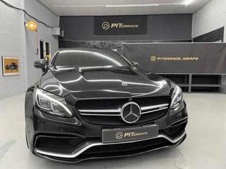 용인랩핑 벤츠 C63AMG 전체랩핑으로분위기바꾸기!! / 용인, 광교, 동탄, 소원