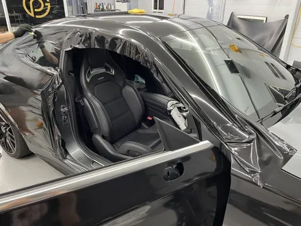 용인랩핑 벤츠 C63AMG 전체랩핑으로분위기바꾸기!! / 용인, 광교, 동탄, 소원