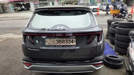 비 오는 날 더 빛나는 선택 투싼 NX4 신차 전면 디텍35% 측후면 디텍15% 시공 장안동썬팅 장안사 / 서울 성동구 용답동