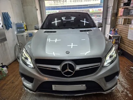 벤츠 GLE350d 전면썬팅 시공/장안동썬팅/장한평썬팅재시공전문점 / 서울 성동구 용답동