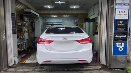 서울 동대문구 장안동 썬팅 아반떼 MD 레이노 F85 재시공, 25년 베테랑의 기포 없는 완벽한 솔루션 장안사 / 서울 성동구 용답동