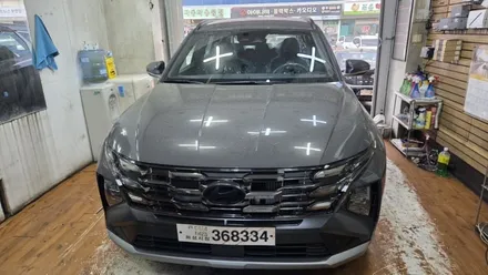 비 오는 날 더 빛나는 선택 투싼 NX4 신차 전면 디텍35% 측후면 디텍15% 시공 장안동썬팅 장안사 / 서울 성동구 용답동