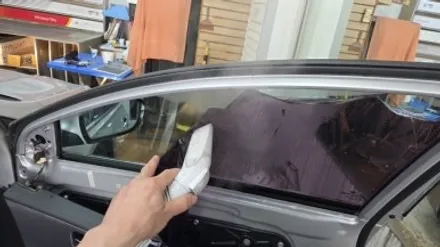 [장안동썬팅] YF소나타 열선 기포(뽀글이) 제거 후 전면/측면  재시공! 오늘의 장안사 / 서울 성동구 용답동
