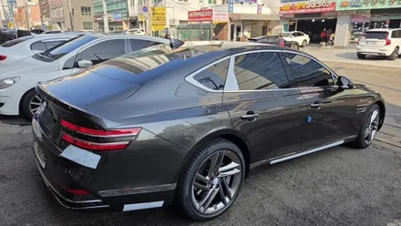 장안동썬팅 제네시스 g80 틴팅 시공후기 장한평썬팅 전문점 장안사 / 서울 성동구 용답동