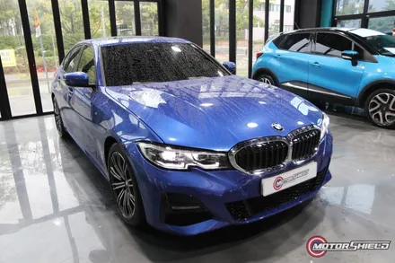 [대전랩핑, 대전PPF] BMW3시리즈 헤드라이트PPF, 그릴 랩핑 by 모터쉴드 / 대전 유성구