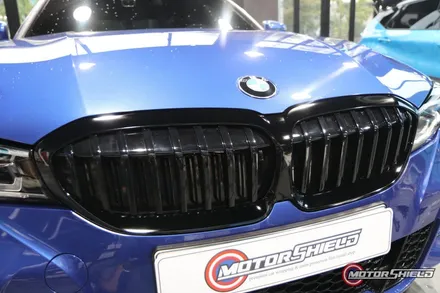 [대전랩핑, 대전PPF] BMW3시리즈 헤드라이트PPF, 그릴 랩핑 by 모터쉴드 / 대전 유성구