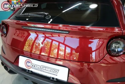 페라리 GTC4 루쏘 LB필름 고광택 유광 블랙 전체랩핑 by 대전랩핑 & 대전PPF 모터쉴드 / 대전 유성구
