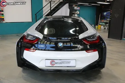 BMW i8 3M 사틴 프로즌 바닐라 전체랩핑 by 대전랩핑 & 대전PPF 모터쉴드 / 대전 유성