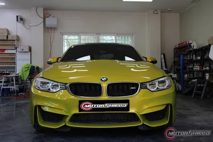 [대전랩핑]bmw m3 레몬스팅 전체랩핑 시공기 / 대전 유성