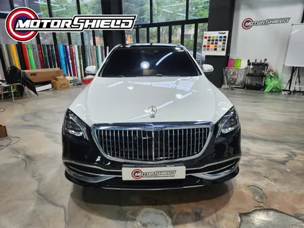 대전 랩핑 전문 모터쉴드, 벤츠 s560 마이바흐 듀오톤 시공 후기 / 대전 유성