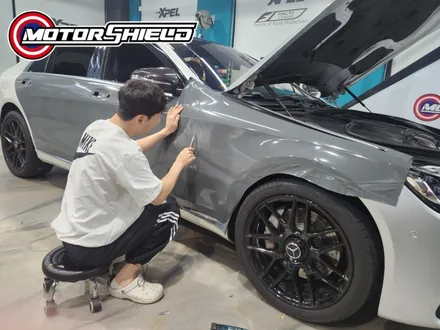 대전 모터쉴드, 벤츠 차량이 이렇게 바뀔 수 있다고? 전체 랩핑 후기 / 대전 유성