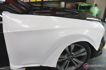 [대전랩핑] 벤츠 S400D 화이트펄 전체랩핑 시공기 / 대전 유성