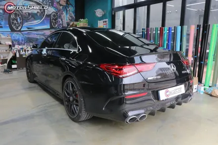 벤츠 CLA 45s AMG 크롬딜리트&포인트랩핑by 대전랩핑 & 대전PPF 모터쉴드 / 대전 유성구