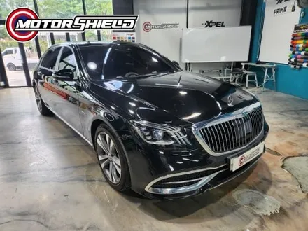 대전 랩핑 전문 모터쉴드, 벤츠 s560 마이바흐 듀오톤 시공 후기 / 대전 유성