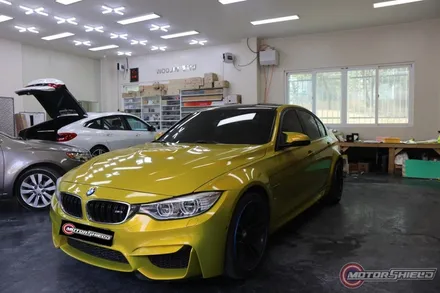 [대전랩핑]bmw m3 레몬스팅 전체랩핑 시공기 / 대전 유성
