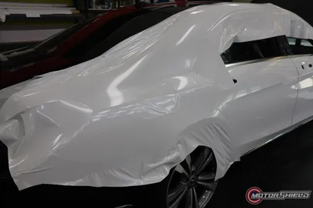 [대전랩핑] 벤츠 S400D 화이트펄 전체랩핑 시공기 / 대전 유성