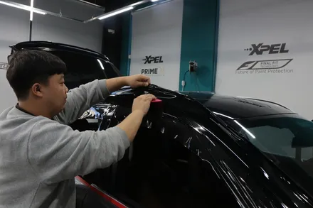 BMW X6 LB 피아노 블랙 유광 전체 랩핑 고광택 시공 전체 시공by 대전랩핑 & 대전PPF 모터쉴드 / 대전 유성구