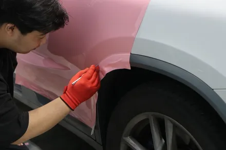 BMW X4 이노즈텍 체리 블라썸 전체 랩핑 by 대전랩핑 & 대전PPF 모터쉴드 / 대전 유성구