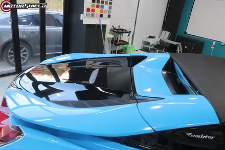 BMW i8 에이버리 사틴블랙 전체랩핑 시공by 대전랩핑 & 대전PPF 모터쉴드 / 대전 유성