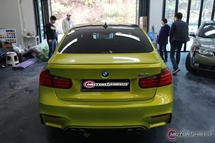 [대전랩핑]bmw m3 레몬스팅 전체랩핑 시공기 / 대전 유성