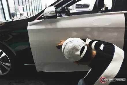[대전랩핑] 벤츠 S400D 화이트펄 전체랩핑 시공기 / 대전 유성
