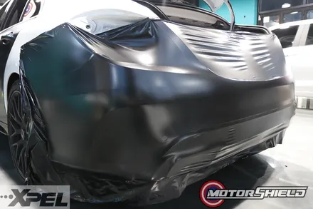 벤츠 C63AMG 스톤칩PPF 패키지 + 사틴블랙 전체랩핑 + 데칼 포인트 [대전랩핑, 대전PPF 모터쉴드] / 대전 유성구