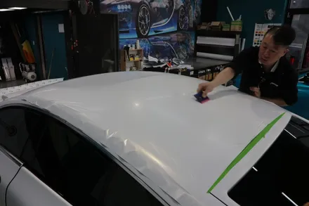 이젠 사틴으로 즐기자 메르세데스 벤츠 GT43 AMG라이트 PPF, 필름 3M 사틴 펄 프로즌 바닐라 전체랩핑 by 대전랩핑 & 대전PPF 모터쉴드 / 대전 유성구
