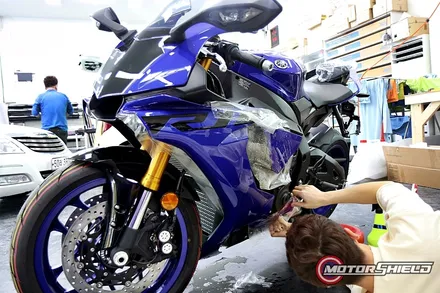 오토바이도 대전PPF 잘하는 곳에서 야마하 YZF-R1 전체PPF 시공 / 대전 유성