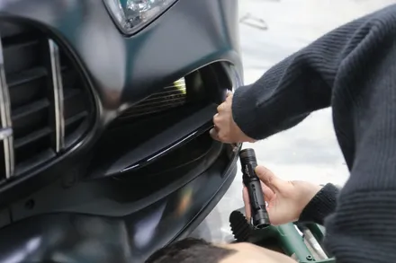 메르세데스 벤츠 AMG GTs 텍랩 네이비 블랙 전체랩핑by 대전랩핑 & 대전PPF 모터쉴드 / 대전 유성구