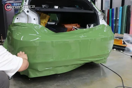BMW 118D LB 필름 올리브 그린 전체 랩핑 by 대전랩핑 & 대전PPF 모터쉴드 / 대전 유성구