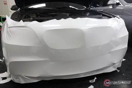 [대전랩핑] 모터쉴드 BMW 520D 화이트펄 전체랩핑 시공기 / 대전 유성