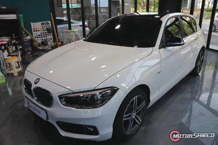 BMW118D 라이트필름 + 루프스킨 시공 by 대전 모터쉴드 / 대전 유성구