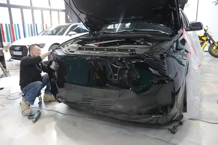 BMW X6 LB 피아노 블랙 유광 전체 랩핑 고광택 시공 전체 시공by 대전랩핑 & 대전PPF 모터쉴드 / 대전 유성구