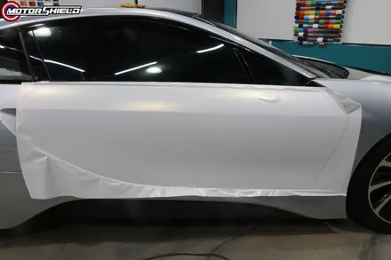BMW i8 3M 사틴 프로즌 바닐라 전체랩핑 by 대전랩핑 & 대전PPF 모터쉴드 / 대전 유성