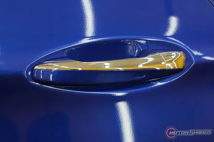 벤츠 C200클래스 카브리올레 블루유광 전체랩핑 시공~~ / 대전 유성