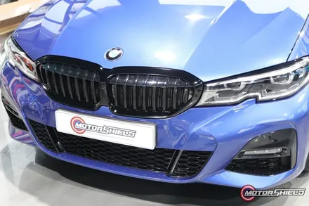 [대전랩핑, 대전PPF] BMW3시리즈 헤드라이트PPF, 그릴 랩핑 by 모터쉴드 / 대전 유성구