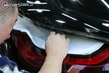 블랙 앤 화이트 정석 조합 BMW I8 사틴 화이트 유광 블랙 투톤 전체 랩핑by 대전랩핑 & 대전PPF 모터쉴드 / 대전 유성구