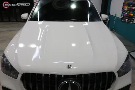 벤츠 GLE 300d 3M 사틴 펄 화이트 전체랩핑 시공by 대전랩핑 & 대전PPF 모터쉴드 / 대전 유성구