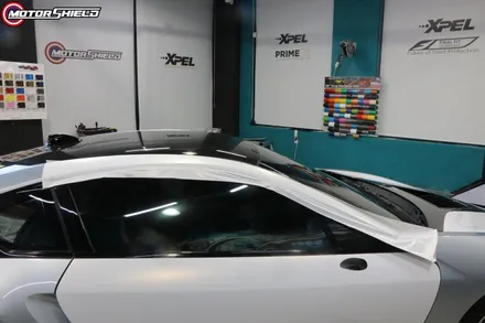 BMW i8 3M 사틴 프로즌 바닐라 전체랩핑 by 대전랩핑 & 대전PPF 모터쉴드 / 대전 유성