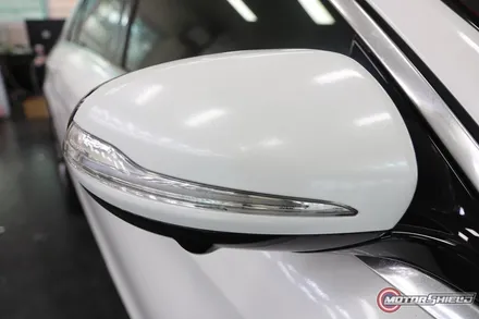 [대전랩핑] 벤츠 S400D 화이트펄 전체랩핑 시공기 / 대전 유성