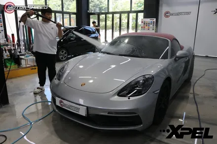 포르쉐 718 GTS 엑스펠 얼티메이트 플러스 전체 PPF by 대전랩핑 & 대전PPF 모터쉴드 / 대전 유성구