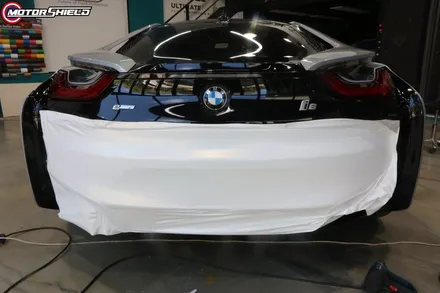 BMW i8 3M 사틴 프로즌 바닐라 전체랩핑 by 대전랩핑 & 대전PPF 모터쉴드 / 대전 유성