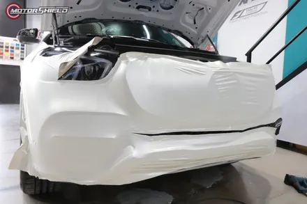 벤츠 GLE 300d 3M 사틴 펄 화이트 전체랩핑 시공by 대전랩핑 & 대전PPF 모터쉴드 / 대전 유성구