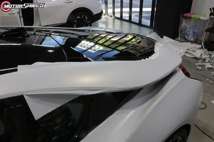 BMW i8 3M 사틴 프로즌 바닐라 전체랩핑 by 대전랩핑 & 대전PPF 모터쉴드 / 대전 유성