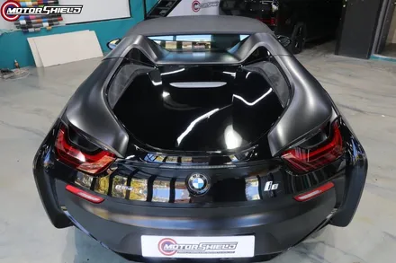 BMW i8 에이버리 사틴블랙 전체랩핑 시공by 대전랩핑 & 대전PPF 모터쉴드 / 대전 유성