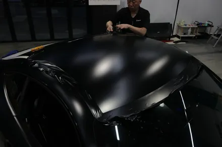 메르세데스 벤츠 AMG GTs 텍랩 네이비 블랙 전체랩핑by 대전랩핑 & 대전PPF 모터쉴드 / 대전 유성구