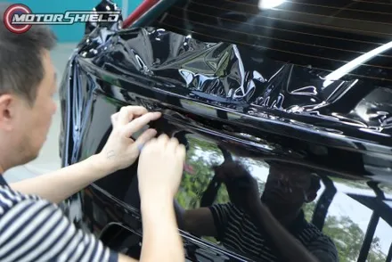 페라리 GTC4 루쏘 LB필름 고광택 유광 블랙 전체랩핑 by 대전랩핑 & 대전PPF 모터쉴드 / 대전 유성구